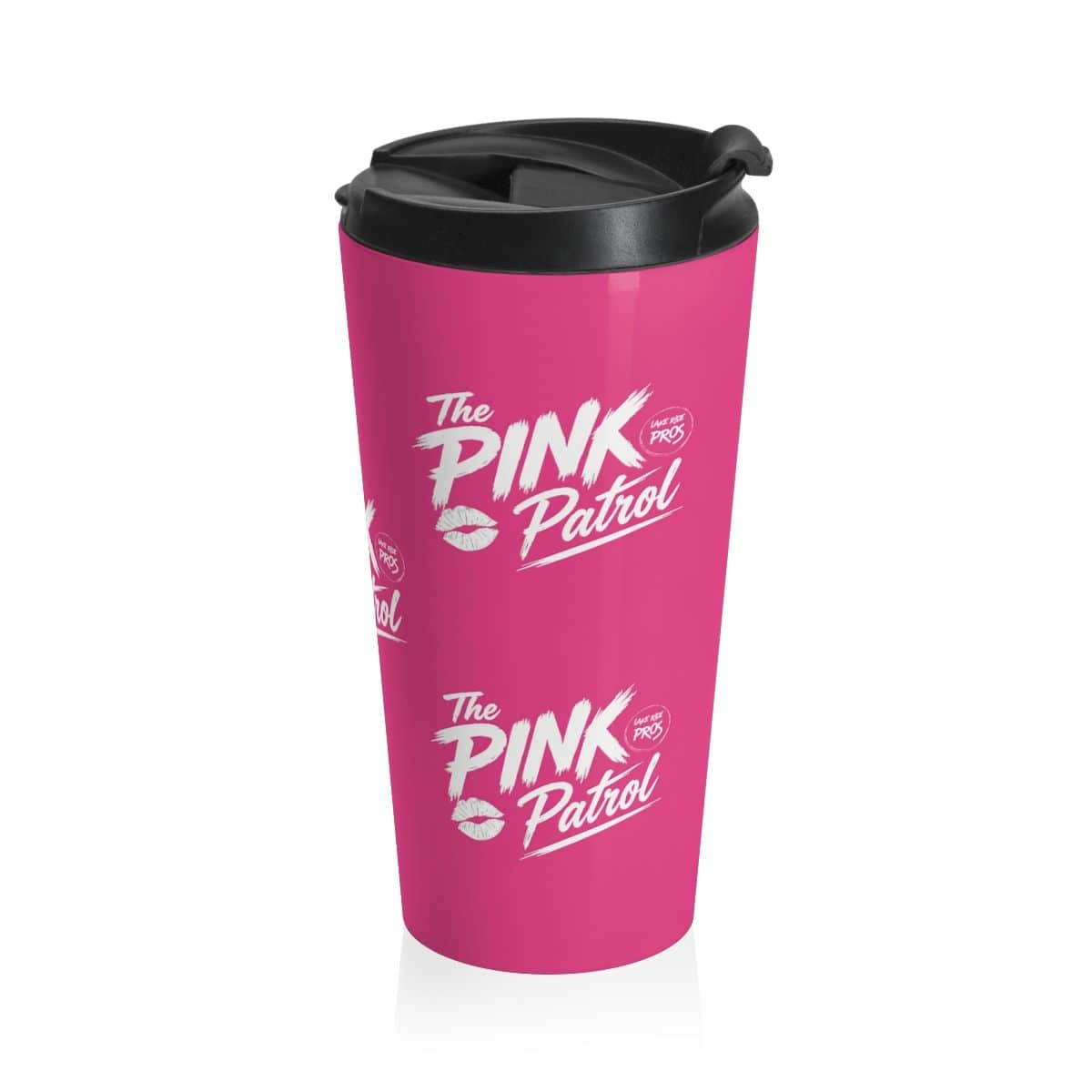 The Pink Patrol travel mug | Limited Edition PINK Patrol MERCH Travel Mug